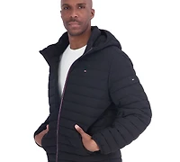 Tommy Hilfiger Men's Stretch Hooded Packable Jacket