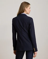Lauren Ralph Women's Double-Breasted Wool Crepe Blazer