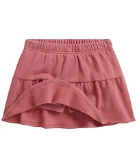 Polo Ralph Lauren Girls' 2T-6X Collared Fleece Sweatshirt and Skort, 2-Piece Set