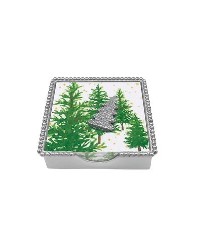 Mariposa Dotty Tree Beaded Napkin Box Set