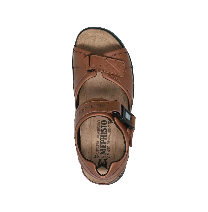 Mephisto Shark Fit Leather Open-Toe Sandals