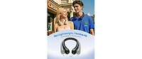 Gaiatop Portable Neck Fan Rechargeable, Hands-Free 360degree(s) Cooling, 23.5hrs Runtime, Battery Powered Personal Wearable Fan Quiet.