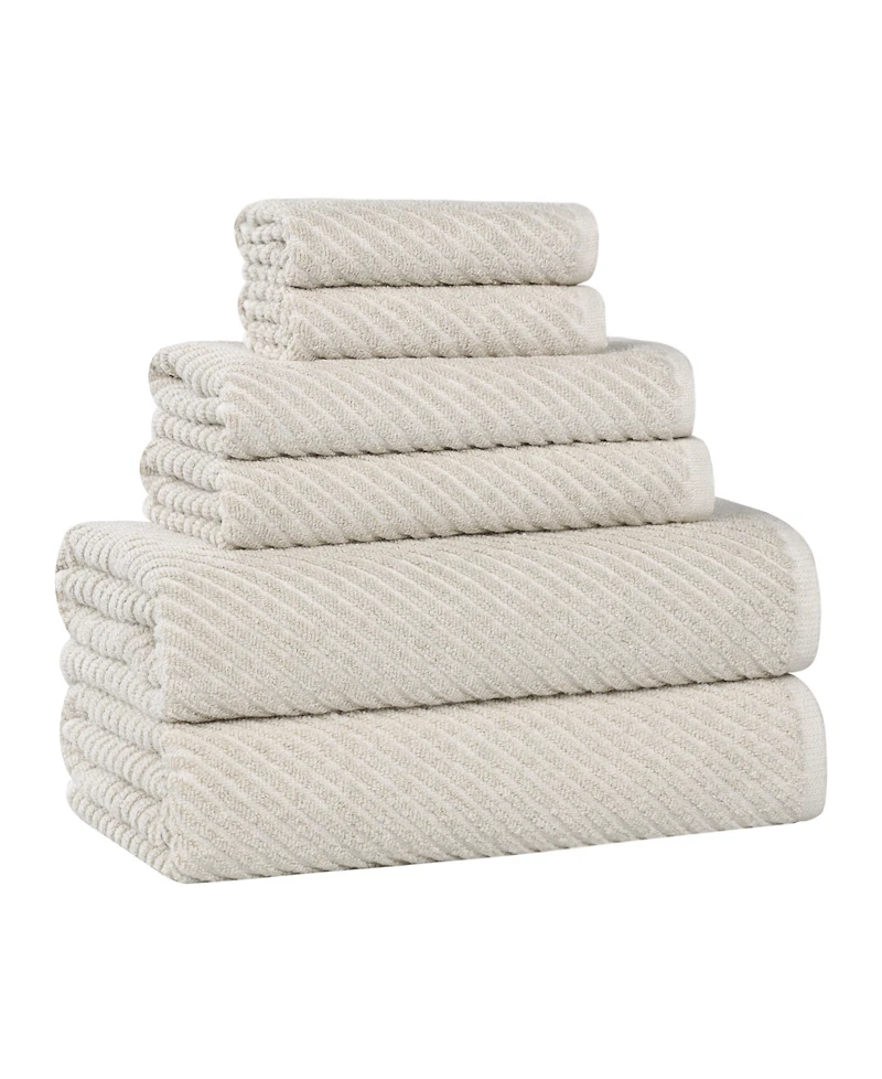 Superior Amelia Cotton -Piece Towel Set