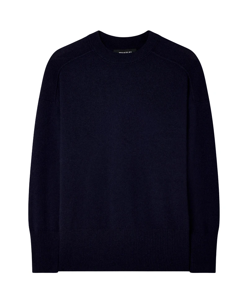 Whistles Women's Seam Crew Neck Jumper