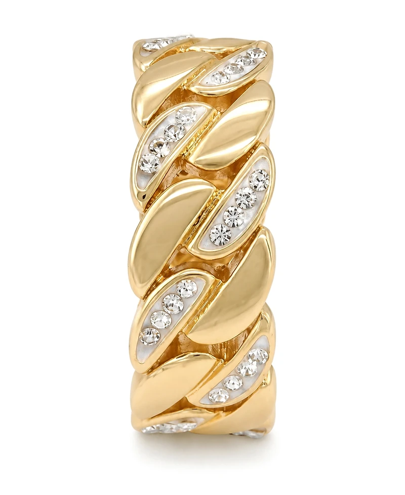 And Now This Clear Crystal Link Ring