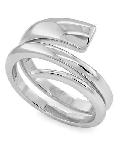 And Now This 18K Gold Plated or Silver Plated Coil Ring