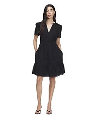 Finery London Women's Cotton Voile Short Dress