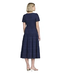 Finery London Women's Jemma Cotton Tiered Midi Dress