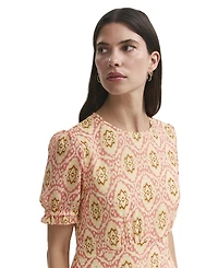 Finery London Women's Mela Printed Midi Tea Dress