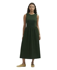 Finery London Women's Georgie Cotton Sleeveless Midi Dress