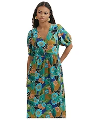 Finery London Women's Logan Floral Midi Dress
