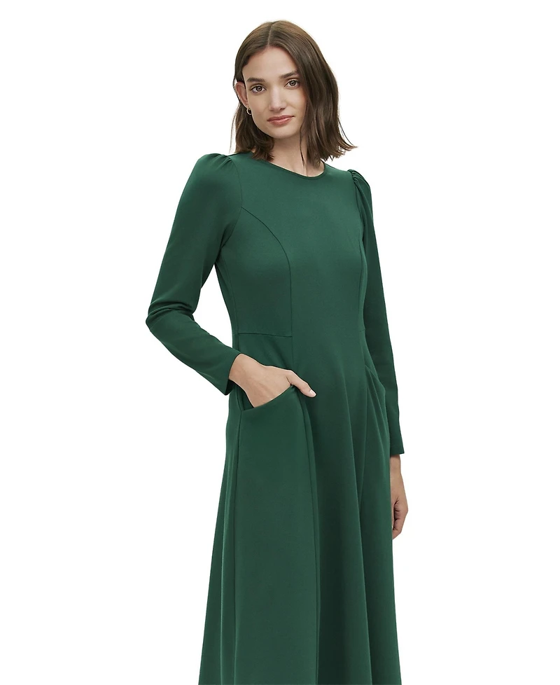 Finery London Women's Felice Ponte Jersey Midi Dress