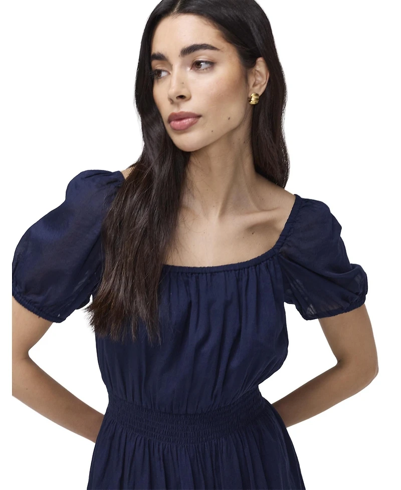Finery London Women's Mandy Cotton Voile Midi Dress