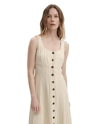 Finery London Women's Jillian Stripe Button Down Dress