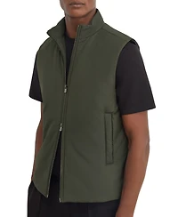 Reiss Men's Axel Padded Funnel-Neck Vest