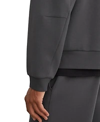 Reiss Men's Falco Premium Interlock Relaxed-Fit Hoodie