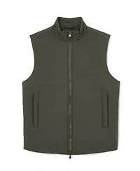 Reiss Men's Axel Padded Funnel-Neck Vest