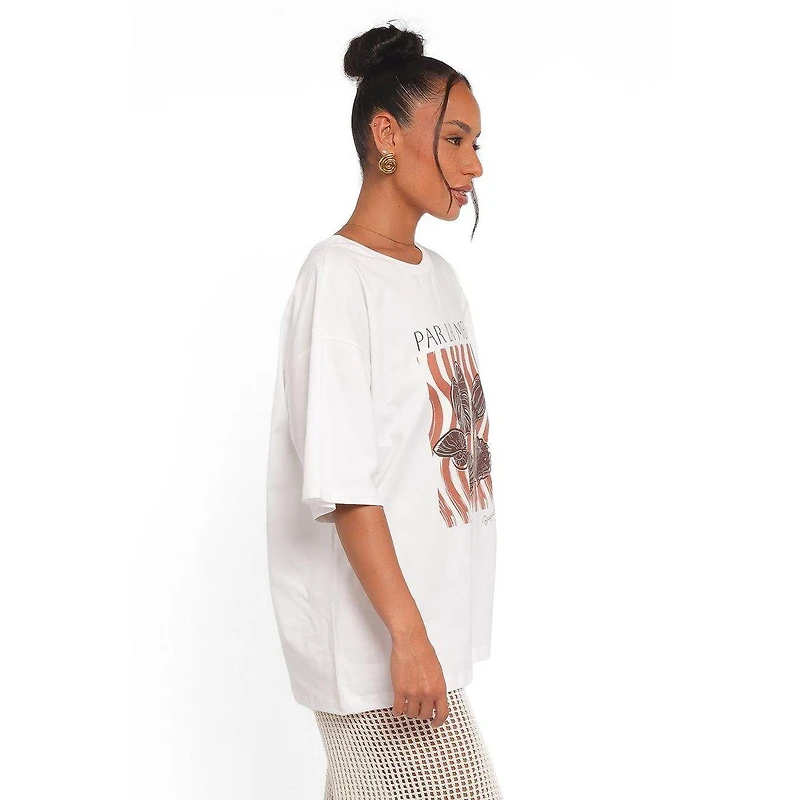 Petal and Pup Women's Par La Mer Oversized-Graphic Tee