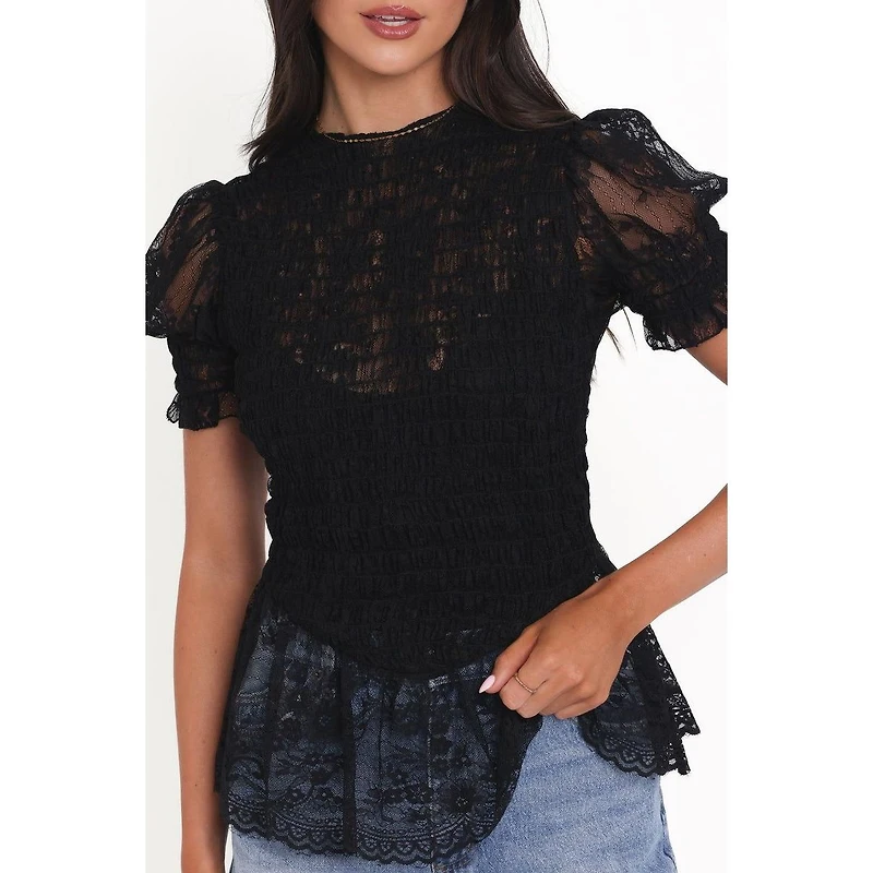 Petal and Pup Women's Adeline Peplum Top