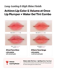 Siia Cosmetics Piece Water Jelly Lip Tint Set