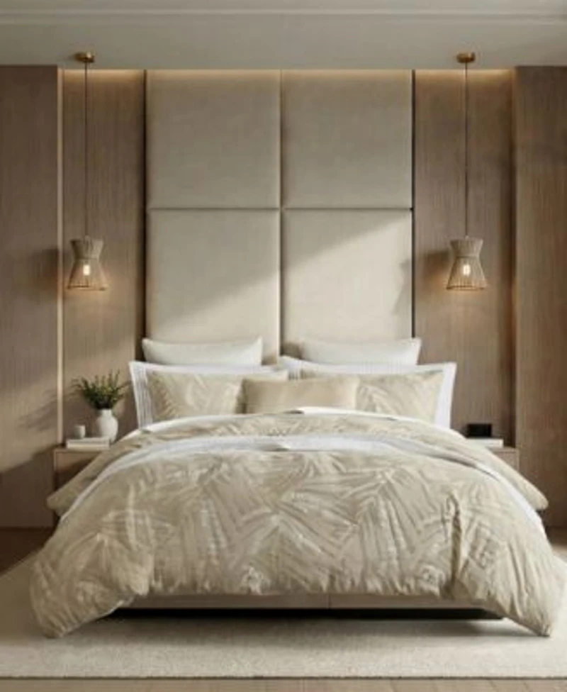 Harbor House Coastal Leaves Cotton Duvet Cover Sets