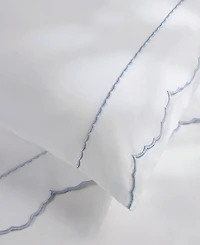 Harbor House Brielle Scalloped Edge 300-Thread Count Cotton 5-Piece Sheet Set, Split King