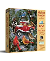 SunsOut Pickup Feeder 500 Piece Interlocking Jigsaw Puzzle, Ages 15+