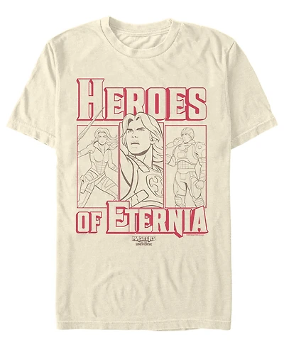 Fifth Sun Men's Masters of the Universe Heroes Boxes Graphic T-Shirt