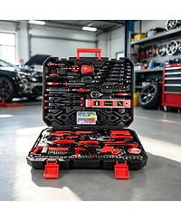 Streamdale Furniture 266-Piece Home Tool Set with Rolling Box and Hand Tools for Diy and Repairs