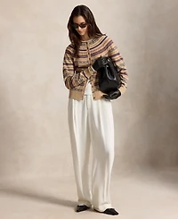 Polo Ralph Lauren Women's Fair Isle Wool-Blend Slim Cardigan