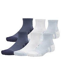 Under Armour Men's Performance Tech 6-Pack Quarter Socks