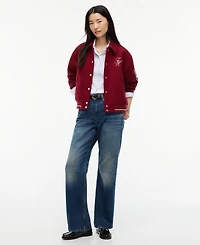 Tommy Hilfiger Women's Varsity Bomber Lightweight Jacket