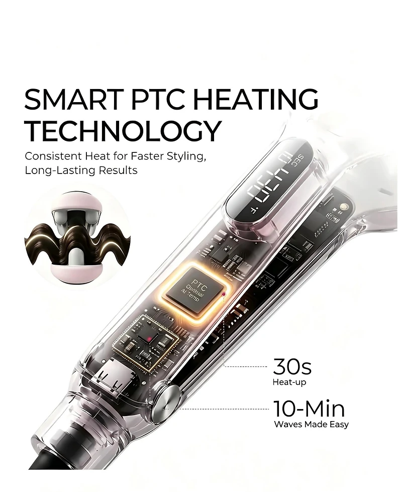Tymo Beauty Rovy Wave Curling Iron