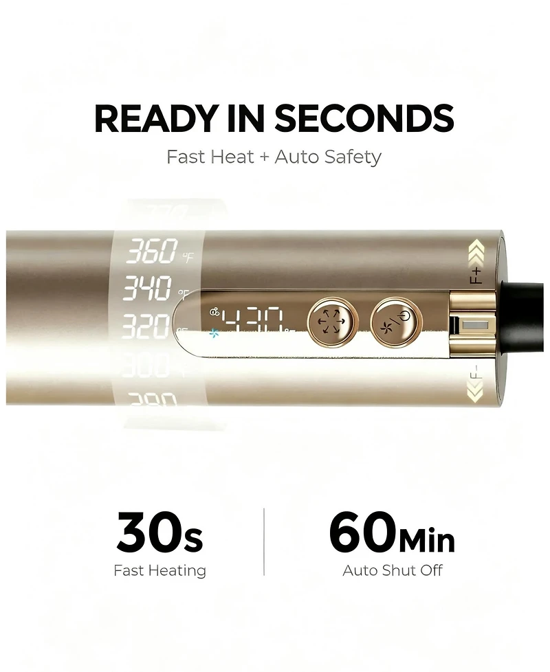 Tymo Beauty 2 in 1 Hair Curler and Straightener