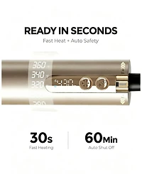 Tymo Beauty 2 in 1 Hair Curler and Straightener