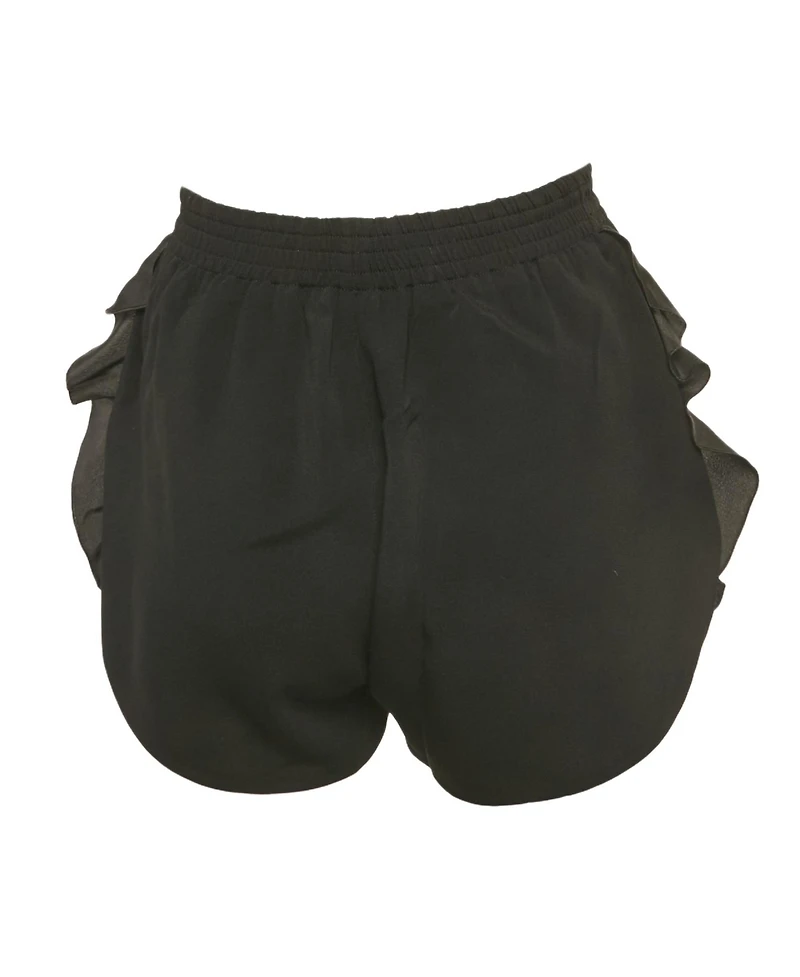 Pre-Owned Stella Mccartney Women's Crepe Ruffled Shorts