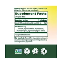 MegaFood Vitamin D3 2000 Iu, Bone, Muscle and Immune Support, Vitamin D Tablets, 90 Ct