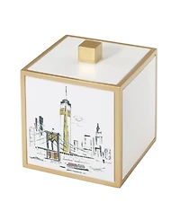 Nicole Miller City Girl 5.75" Decorative Covered Jar