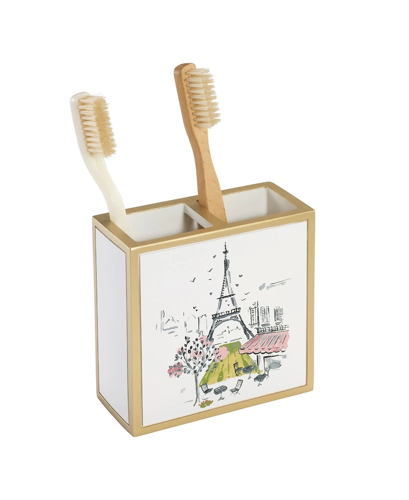 Nicole Miller City Girl 4.25" Toothbrush Holder