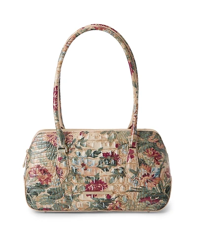 Brahmin Jennifer Melbourne Medium Leather Satchel Handbag