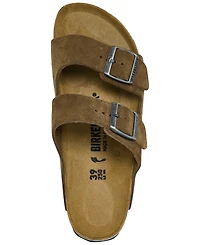 Birkenstock Women's Arizona Suede Leather Sandals from Finish Line