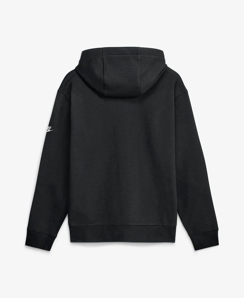 Nike Men's Atlanta Falcons Short Pass Rewind Club Fleece Hoodie