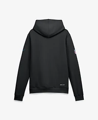 Nike Men's Carolina Panthers Sideline Standard Issue Top Prospect Dri-fit Loose-Fit Hoodie