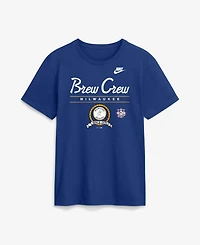 Nike Men's Milwaukee Brewers Cooperstown Graphic Short-Sleeve T-Shirt