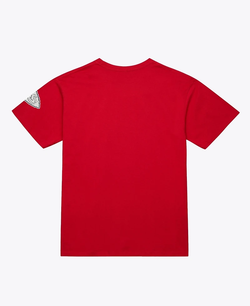 Mitchell & Ness Men's Head Coach Screen-Print Crewneck T-Shirt