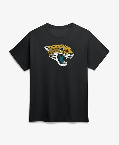 Logo Athletic Men's Jacksonville Jaguars Crewneck Cotton T-Shirt