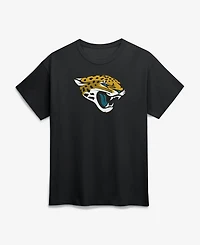 Logo Athletic Men's Jacksonville Jaguars Crewneck Cotton T-Shirt