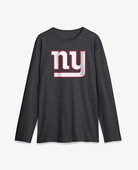 Logo Athletic Men's New York Giants Long Sleeve Crewneck T-Shirt