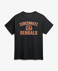 Logo Athletic Men's Cincinnati Bengals Arch Victory Classic-Fit Crewneck T-Shirt
