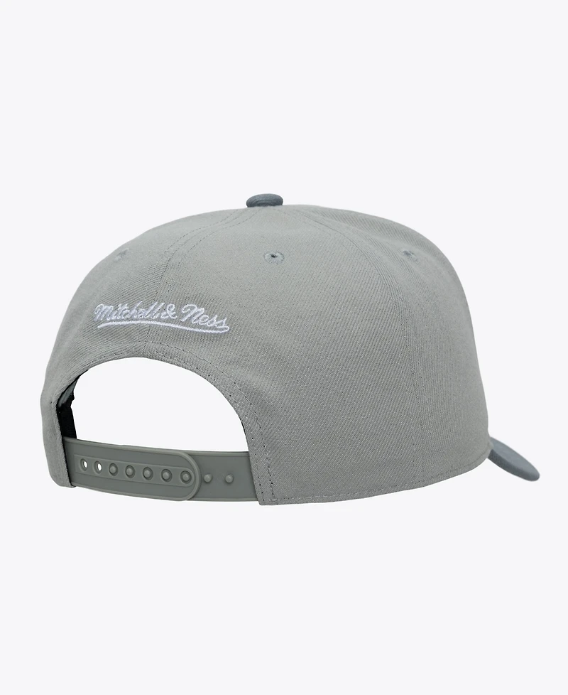 Mitchell & Ness Men's Philadelphia 76ers Thunderstorm Head Coach Pro Crown Snapback Baseball Cap